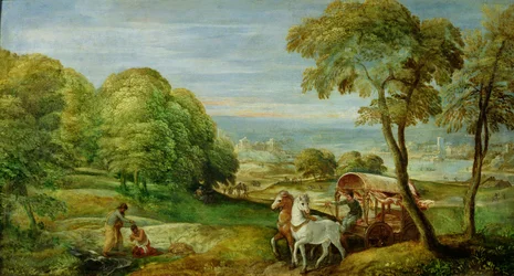Die Taufe des äthiopischen Eunuchen durch den heiligen Philippus